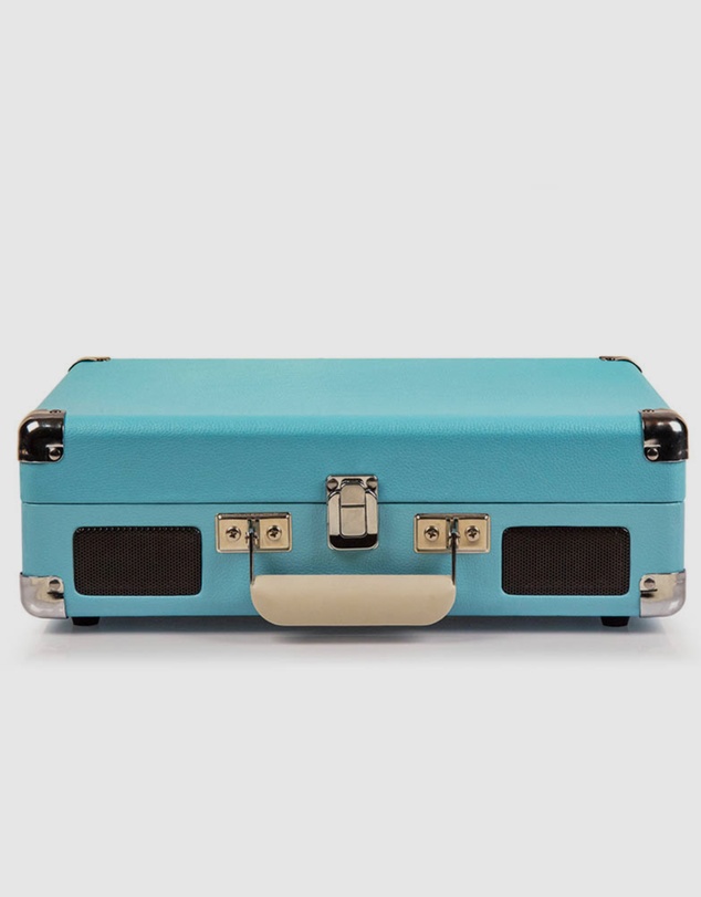 Crosley - Crosley Cruiser Bluetooth Portable Turntable - Turquoise