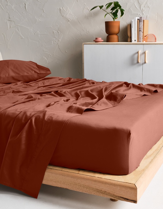Linen House - Augusta 500TC Cotton Sateen Sheet Set