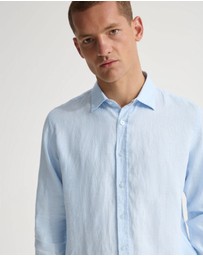 Oxford - Cooper Ls Organic Linen Shirt