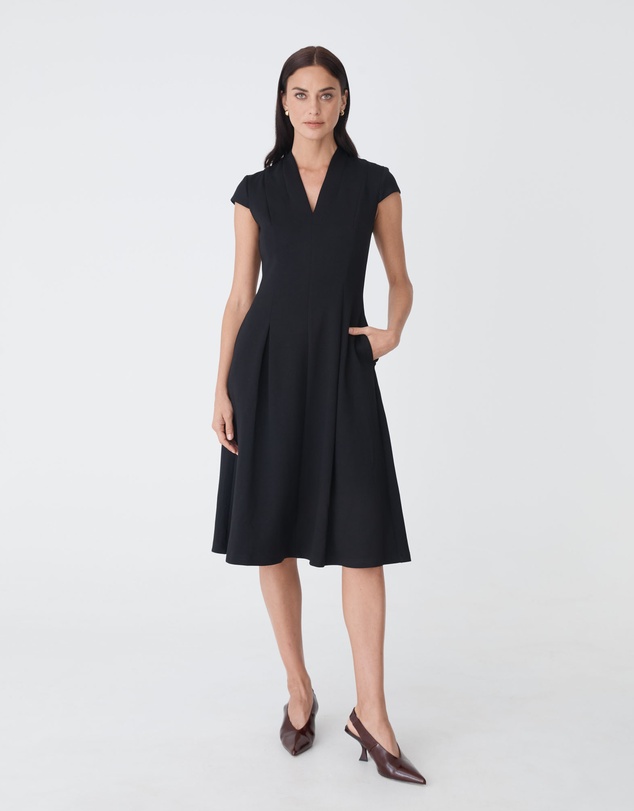 Forcast - Juno Panel Ponte Dress