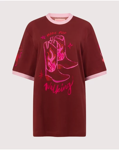 SMWR. by The Somewhere Co - Sagittarius Astrology Oversized Tee