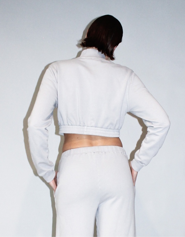 Love and Nostalgia - Linsey Cropped Fleece Jacket