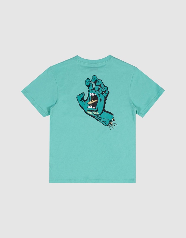 Santa Cruz - Opus Screaming Hand Short Sleeve Tee - Teens