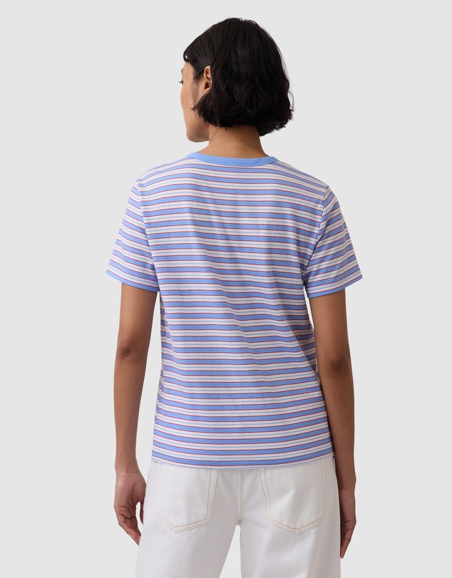 GAP - SS Organic Vint Crew Tee
