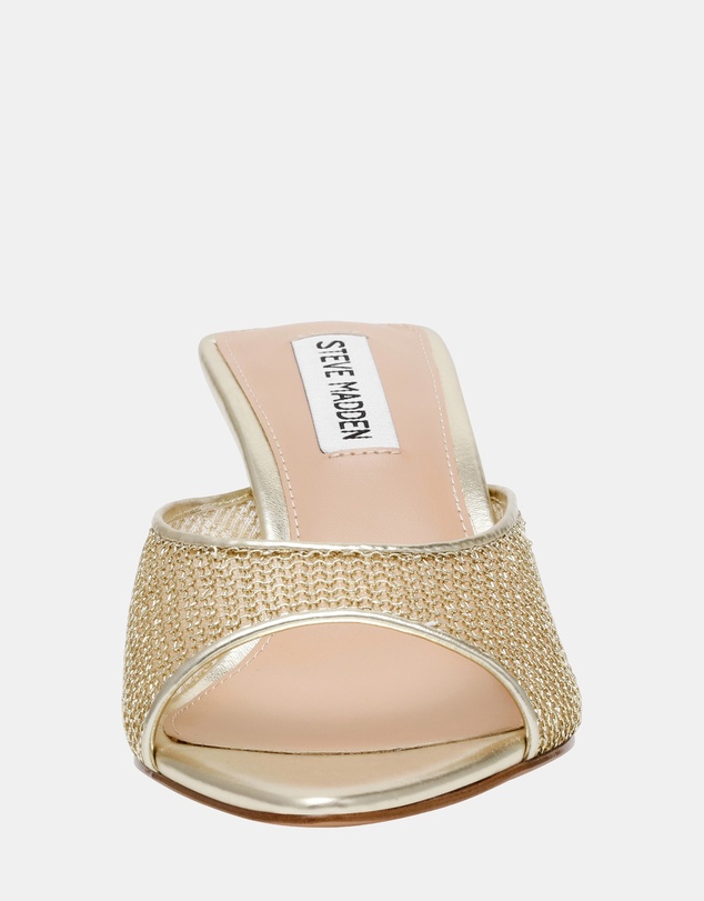 Steve Madden - Newcomer Gold Heels