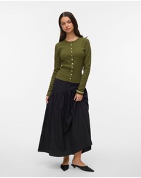 Vero Moda - Tina Asymmetrical Midi Skirt