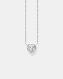 THOMAS SABO - Necklace with heart-shaped halo pendant