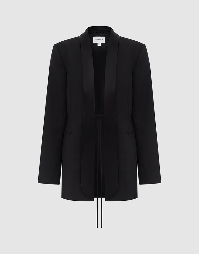 Shona Joy - Benji Tuxedo Tie Blazer