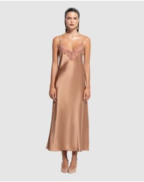 GINIA - Silk Lace Slip