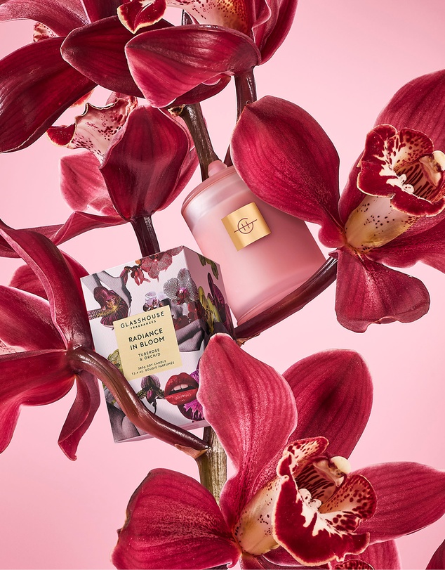 Glasshouse Fragrances - Radiance In Bloom 380g Soy Candle