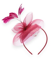 Morgan & Taylor - Elisa Fascinator in Burgundy Red