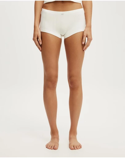 Cotton On Body - Dreamy Soft Pointelle Micro Short