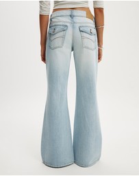 Cotton On - Low Relaxed Flare Jean