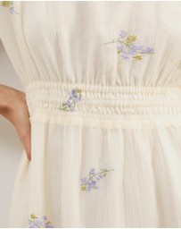 Atmos&Here - Embroidered Mini Dress