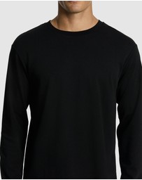 yd. - Zander Long Sleeve Mercerised Cotton Tee