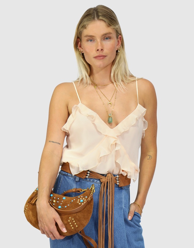 Belle & Bloom - Milkshake Ruffle Cami