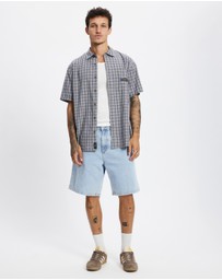 Thrills - Mid Slacker Relaxed Long Denim Shorts
