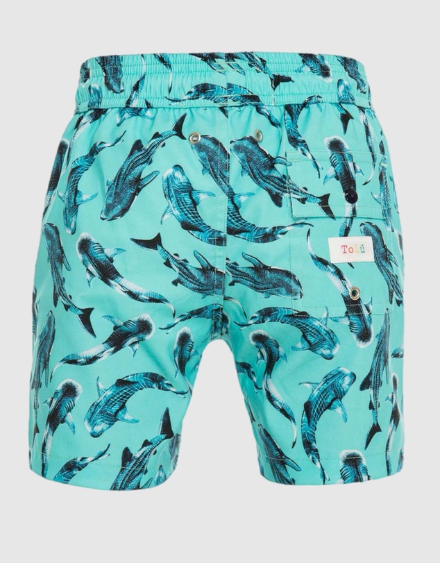 Tolu Australia - Boys Swim Shorts With Whale Sharks