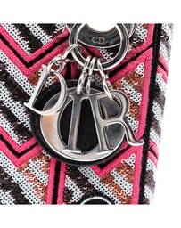 Pre-Loved by Azura Reborn - Pre-Loved Mini Patent Sequined Lady Dior