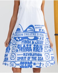 Binny - Blue Crush Mini Dress