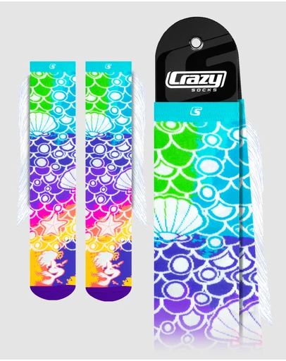 Crazy Skates - Crazy Socks Mermaid Knee-High Socks