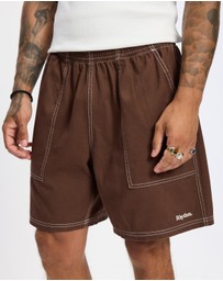 Rhythm - Contrast Stitch Jam Shorts
