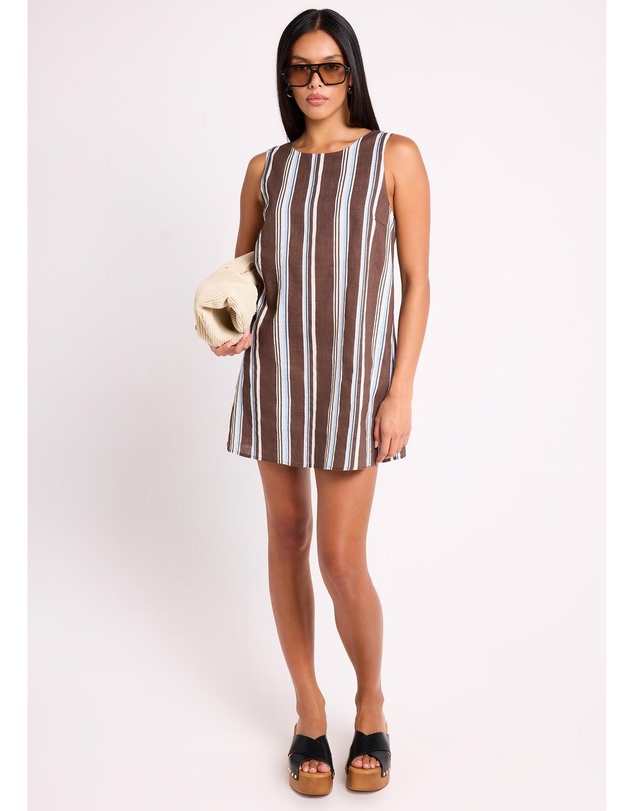 Subtitled - Tyra Stripes Mini Dress