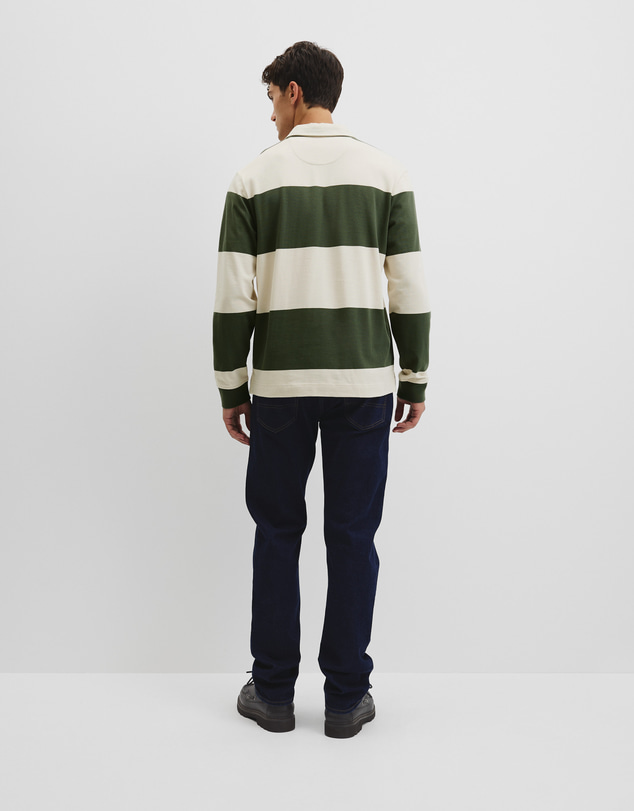 Country Road - Australian Cotton Stripe Rugby Polo