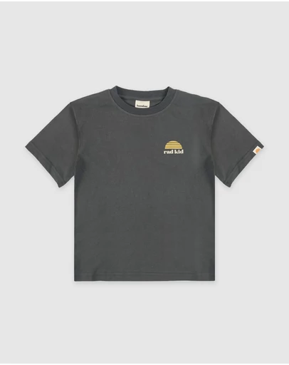 Banabae - Rad Kid Oversized Tee - Faded Black