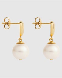 Najo - Islander Yellow Gold Pearl Earring