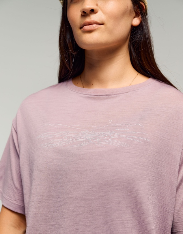 Kathmandu - 100% Merino Graphic T-Shirt