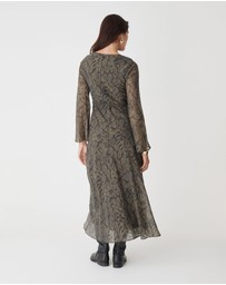 Forcast - Imogen Bias Tie Waist Dress