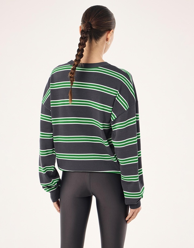 P.E Nation - Retreat Stripe Sweater