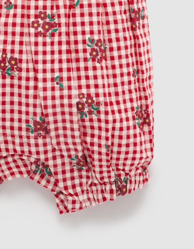 Purebaby - Ruffle Romper-Kids-Babies