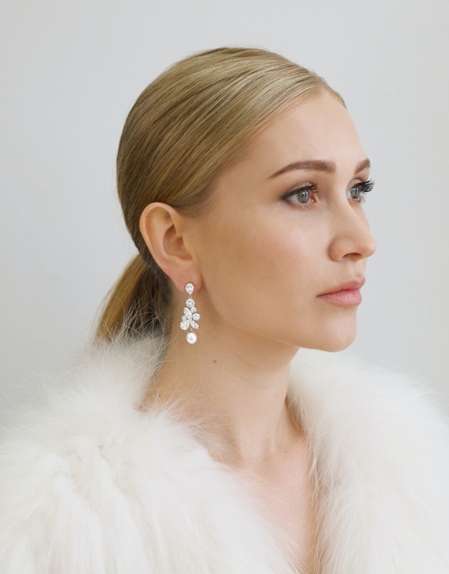 Stephanie Browne - Madame Regalia Pearl earrings