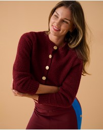 Araminta James - Sherpa Cardigan