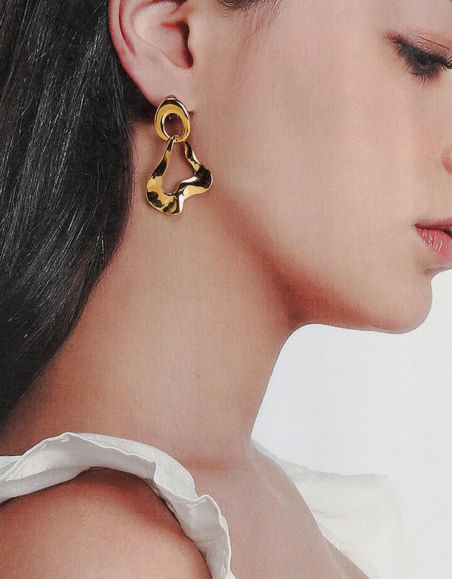 ALDO - Glowup Stainless Steel Chandelier Earrings