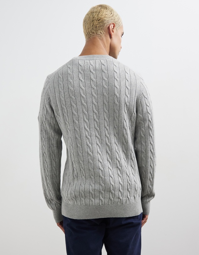 Gant - Cotton Cable Crew Neck Knit