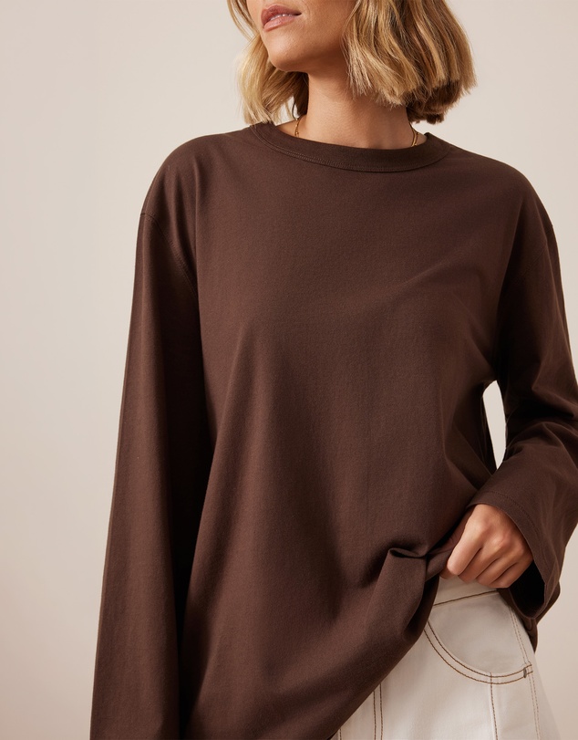 Ceres Life - Finn Oversized Long Sleeve Tee