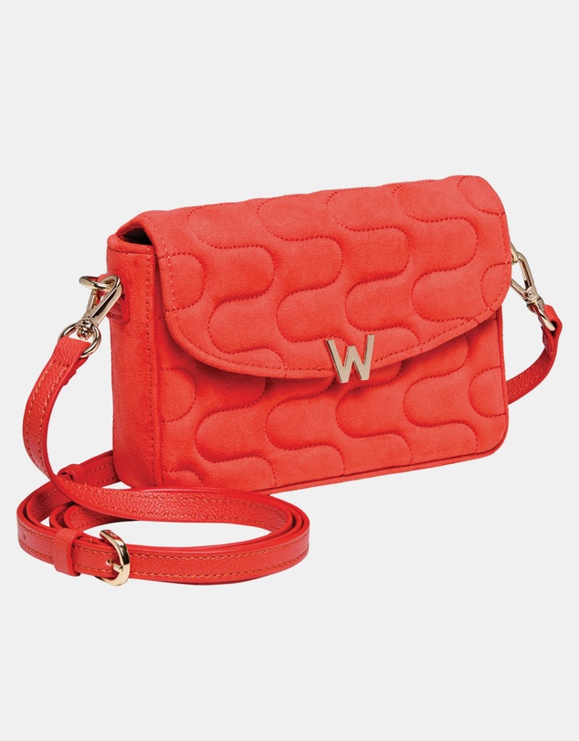 Wolf - Wolf Mimi Swirl Cross Body Bag with Scarf Radiant Red