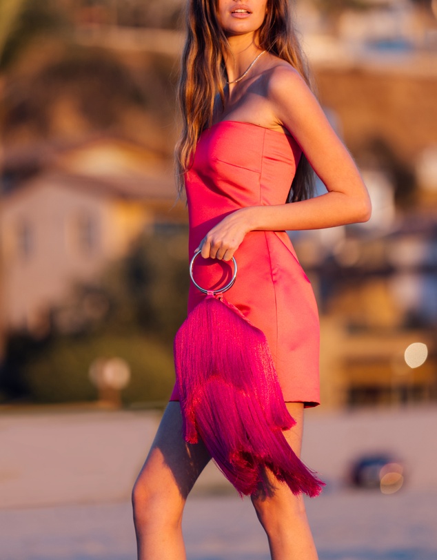 Olga Berg - Jamie Fringed Bag