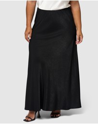 Something 4 Olivia - Luxe Satin Maxi Skirt