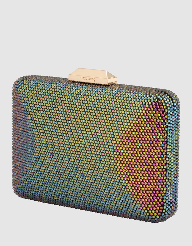 Olga Berg - Edith Iridescent Clutch