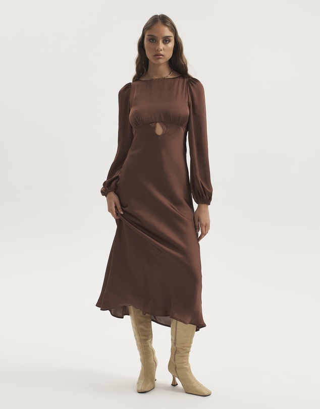 Ownley - Bethenny Bias Backless Dress