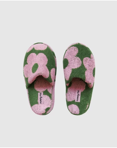 Mosey Me - Flowerbed Terry Slipper