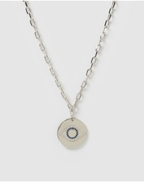 Izoa - Aria Embellished Eye Necklace