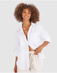 CAMIXA - Luna Oversize Linen Shirt