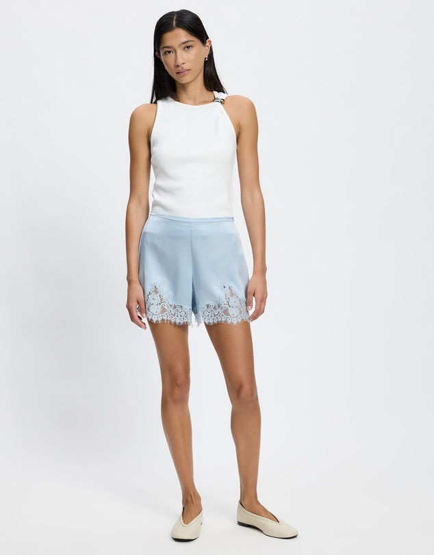 Reformation - Fern Satin Shorts