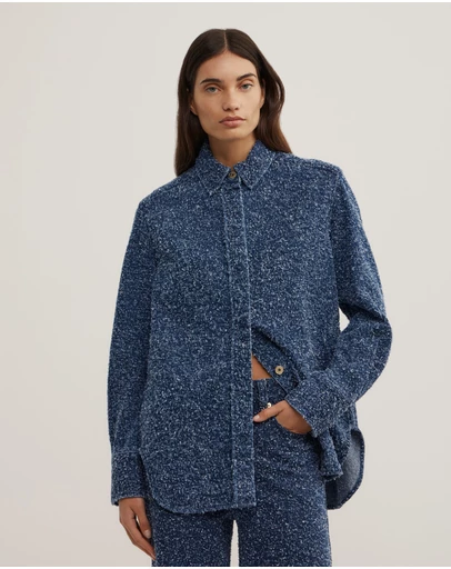 Witchery - Boucle Denim Shirt