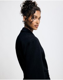 Lover - Veda Belted Wool Coat